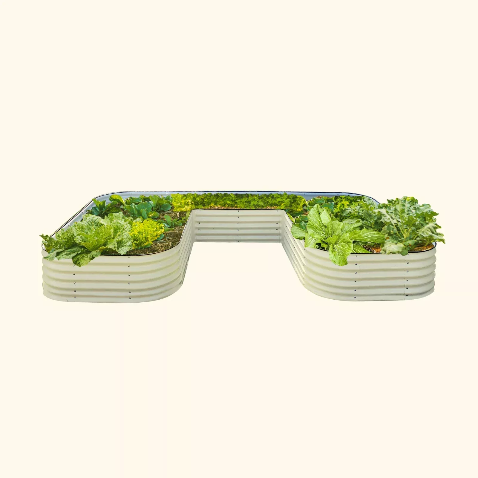 17″ Tall U-Shaped Raised Garden Bed Kit – Jumbo Size