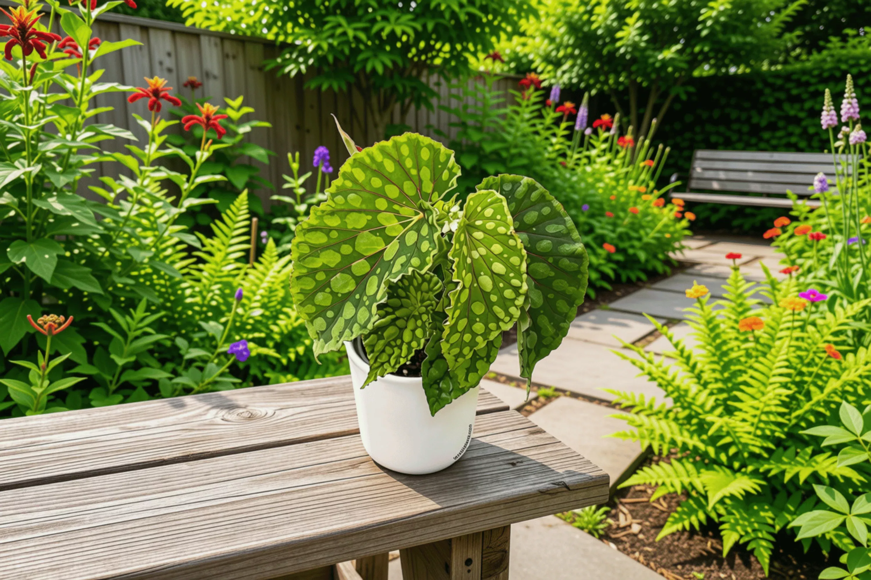 2 Begonia chlorosticta Tissue Culture Plants – Rare Tropical Houseplants