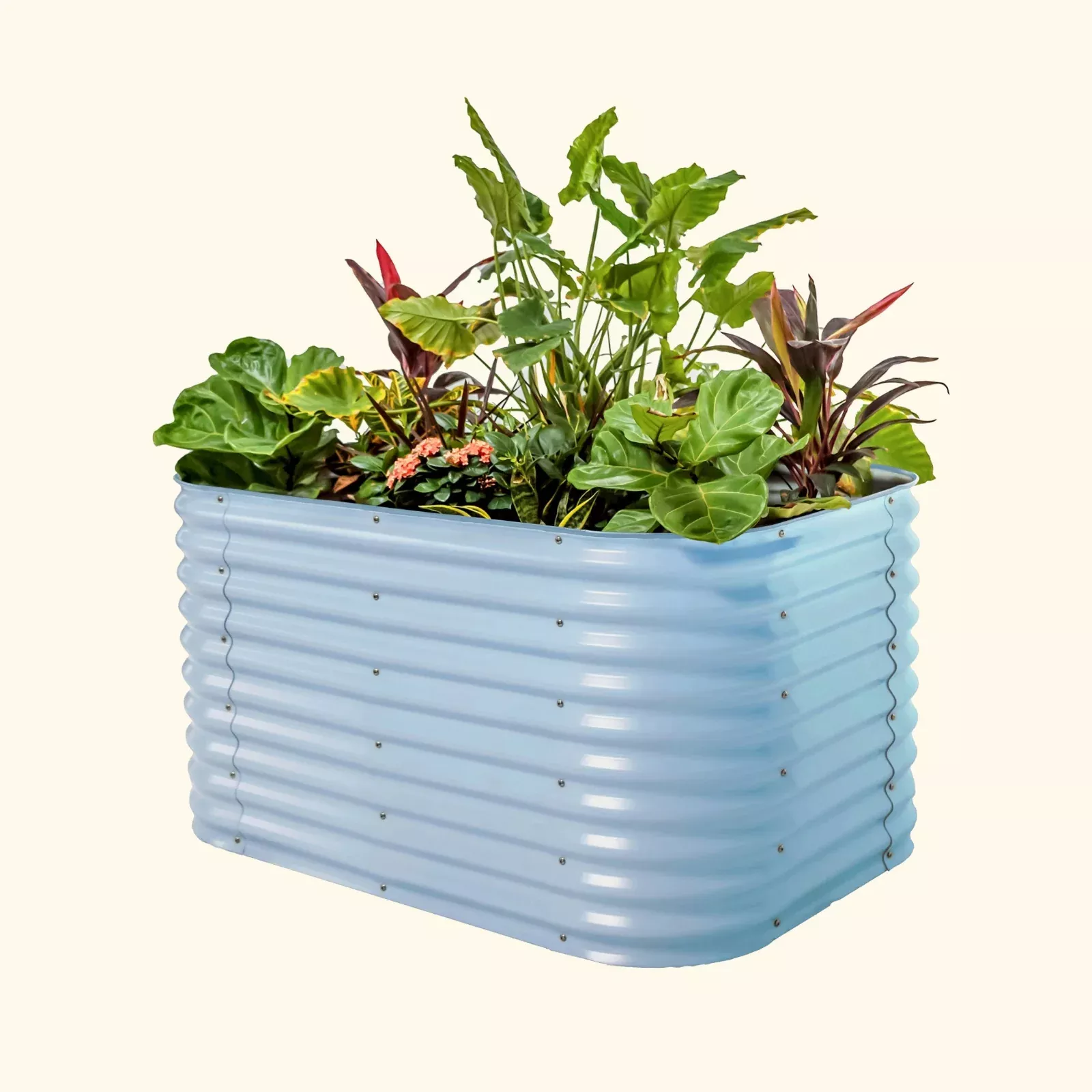 32″ Extra Tall 6-in-1 Medium Modular Metal Raised Garden Bed Kit