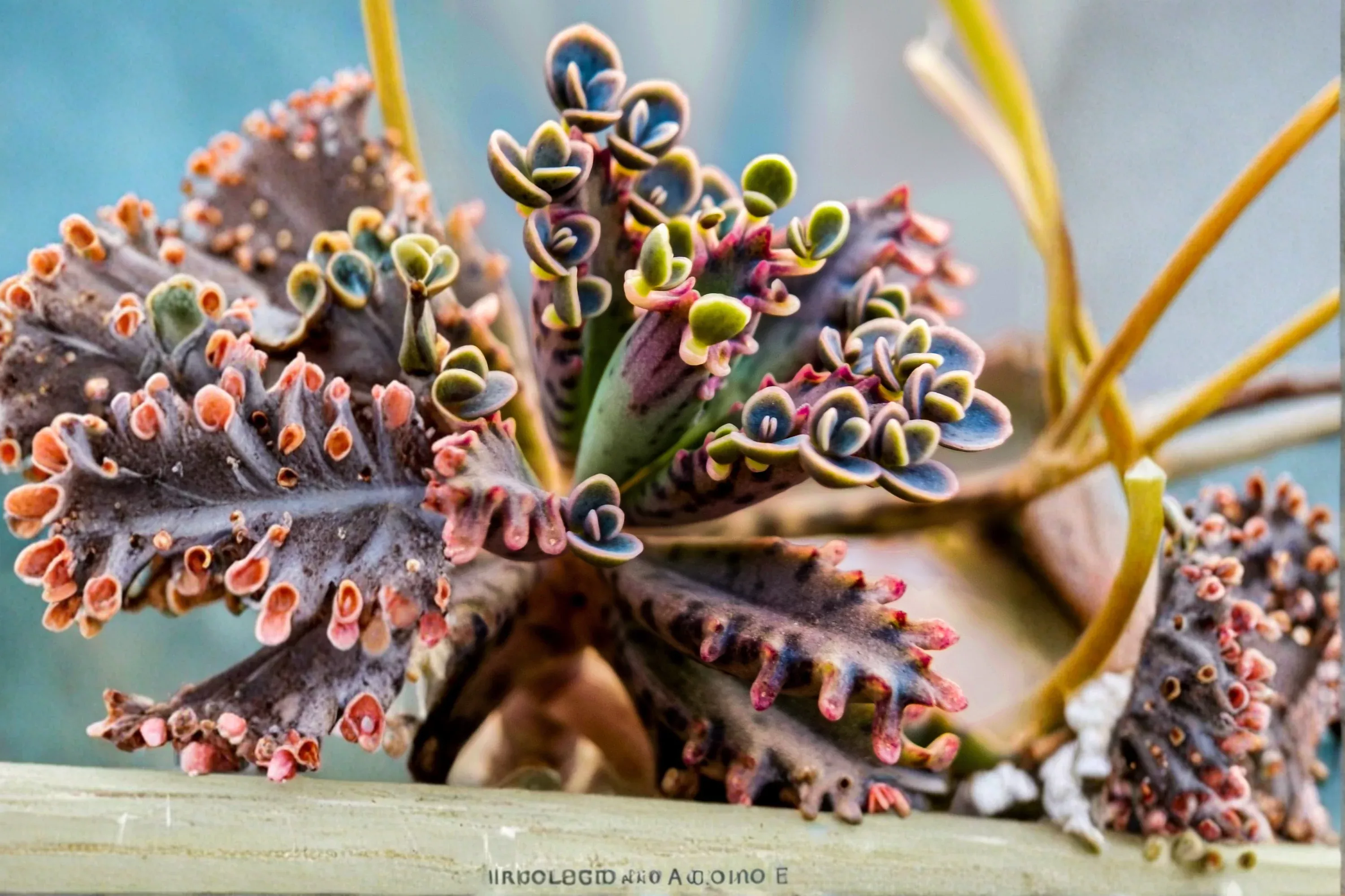 4 Mother of Thousands Live Bare Root Succulents 2–3 Inches – Kalanchoe daigremontiana