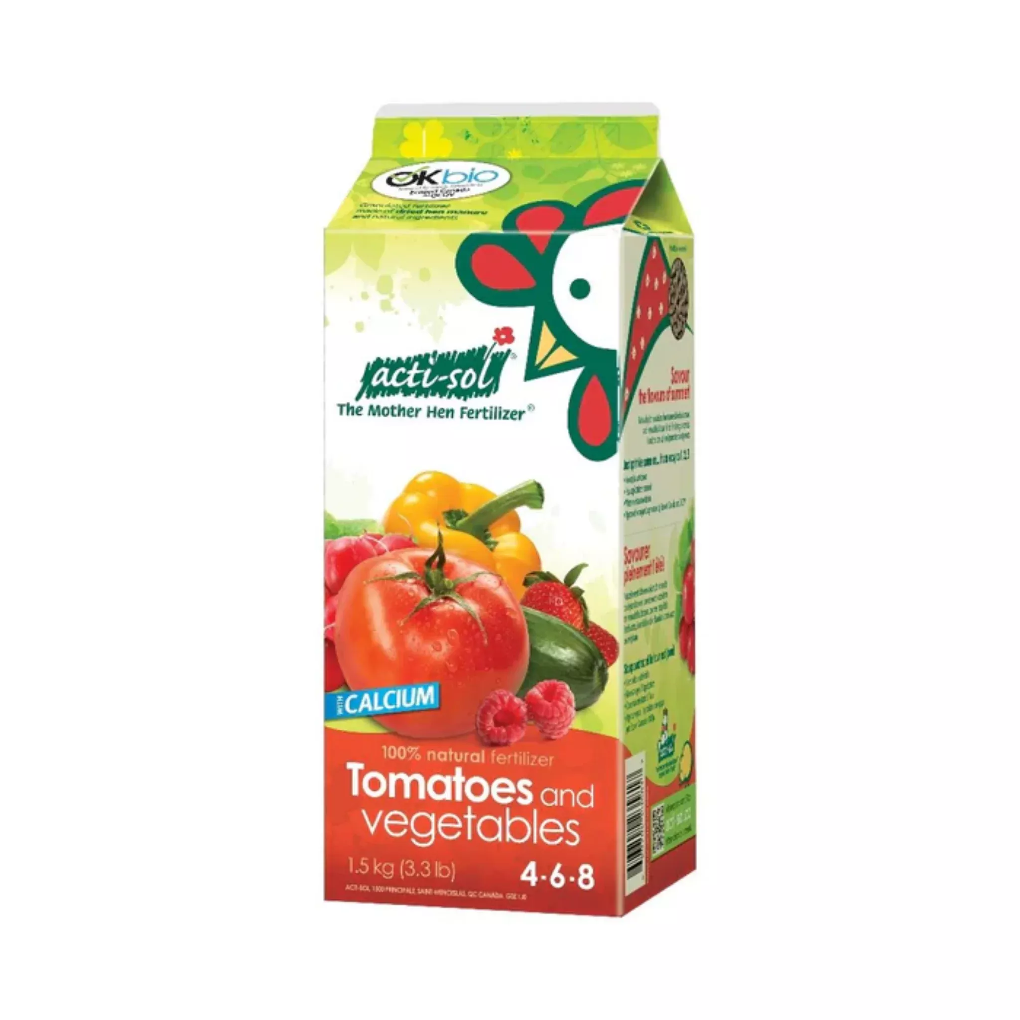 Acti-Sol Tomatoes & Vegetables Organic Fertilizer 4-6-8