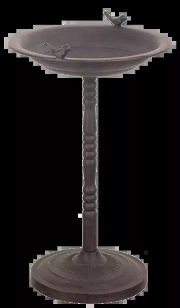 Birdbath with Finial Stand