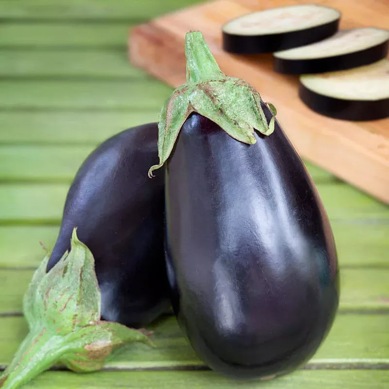 Black Beauty Eggplant (2 Pack)