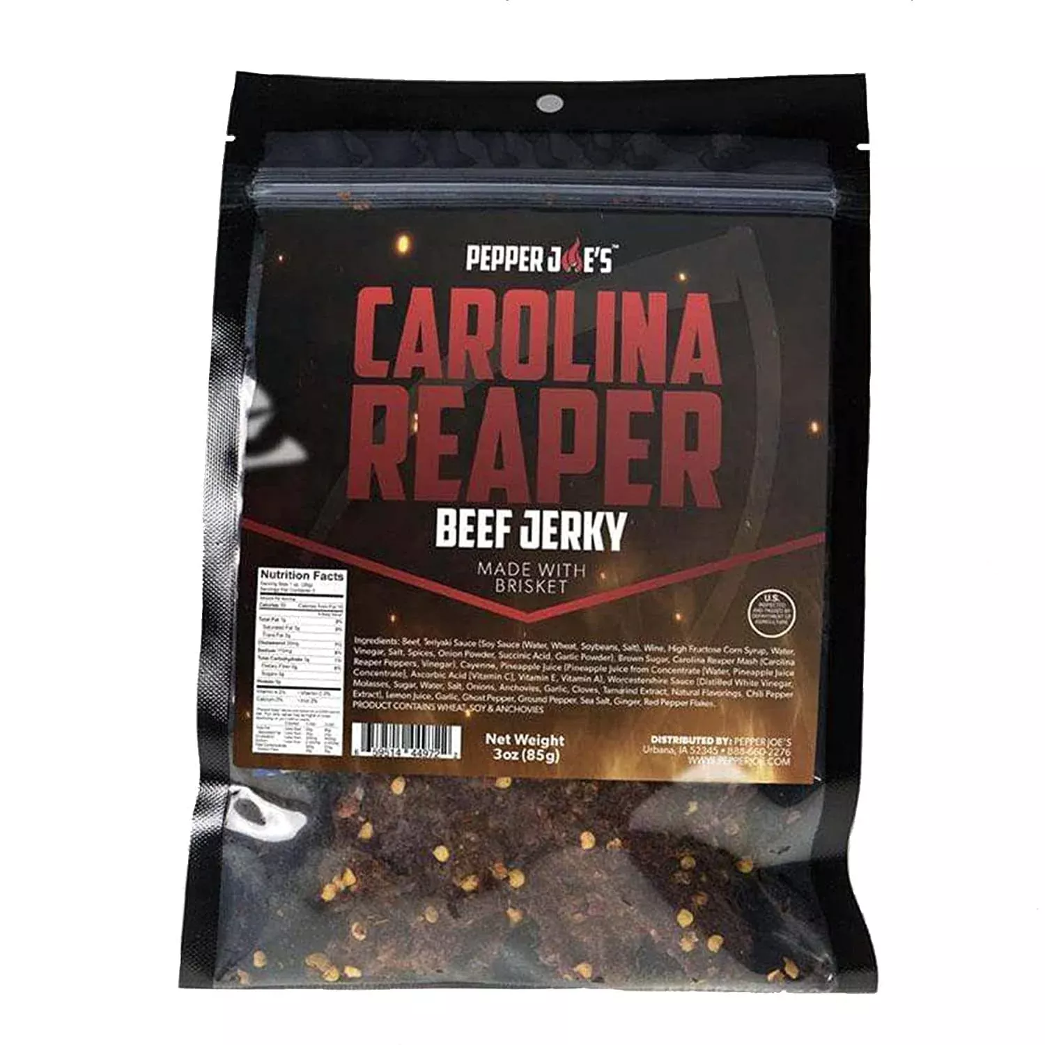 Carolina Reaper Beef Jerky