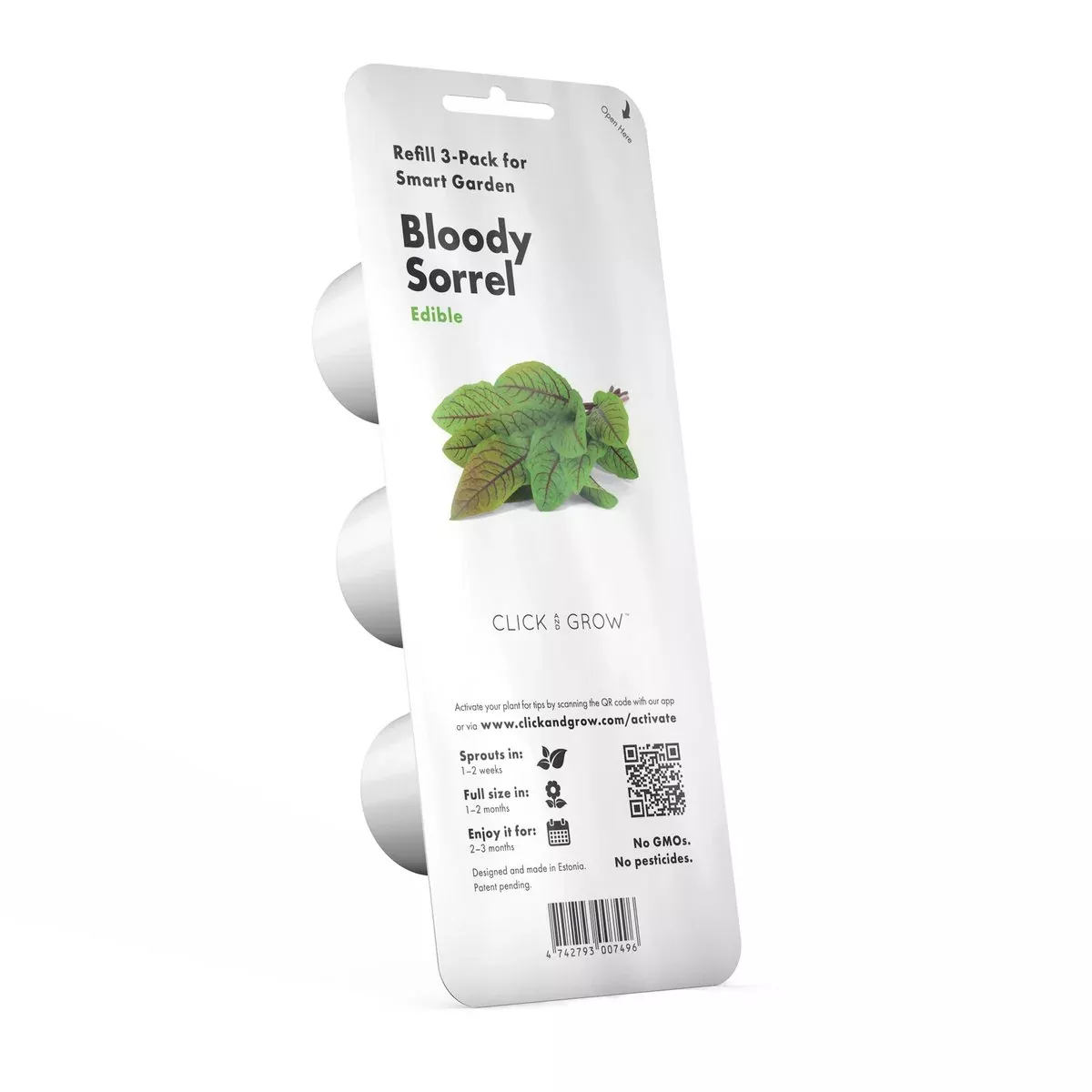 Click & Grow Refill 3-Pack- Bloody Sorrel