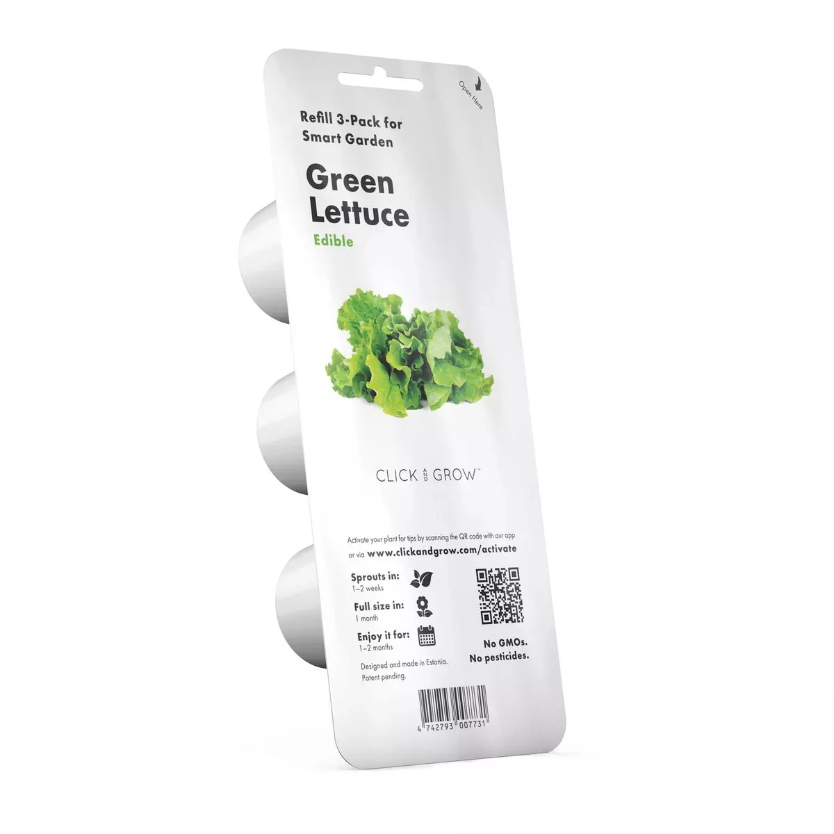 Click & Grow Refill 3-Pack - Green lettuce