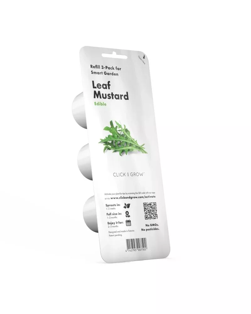 Click & Grow Refill 3-Pack - Leaf Mustard
