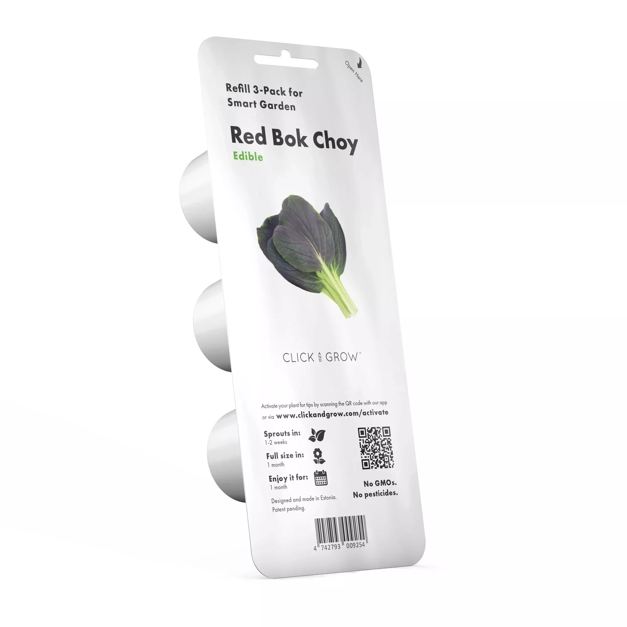 Click & Grow Refill 3-Pack - Red Bok Choy