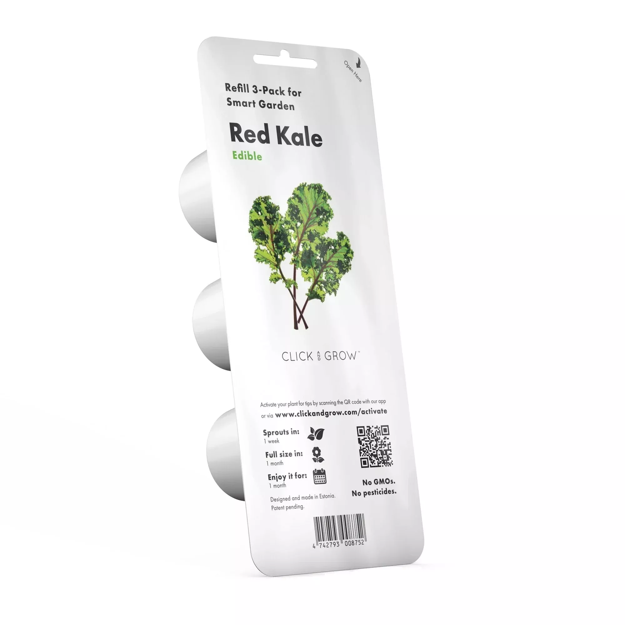 Click & Grow Refill 3-Pack - Red Kale