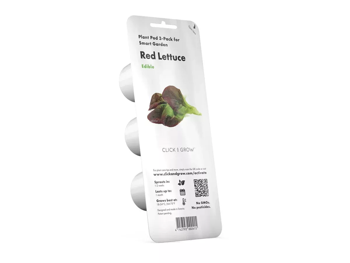 Click & Grow Refill 3-Pack - Red Lettuce