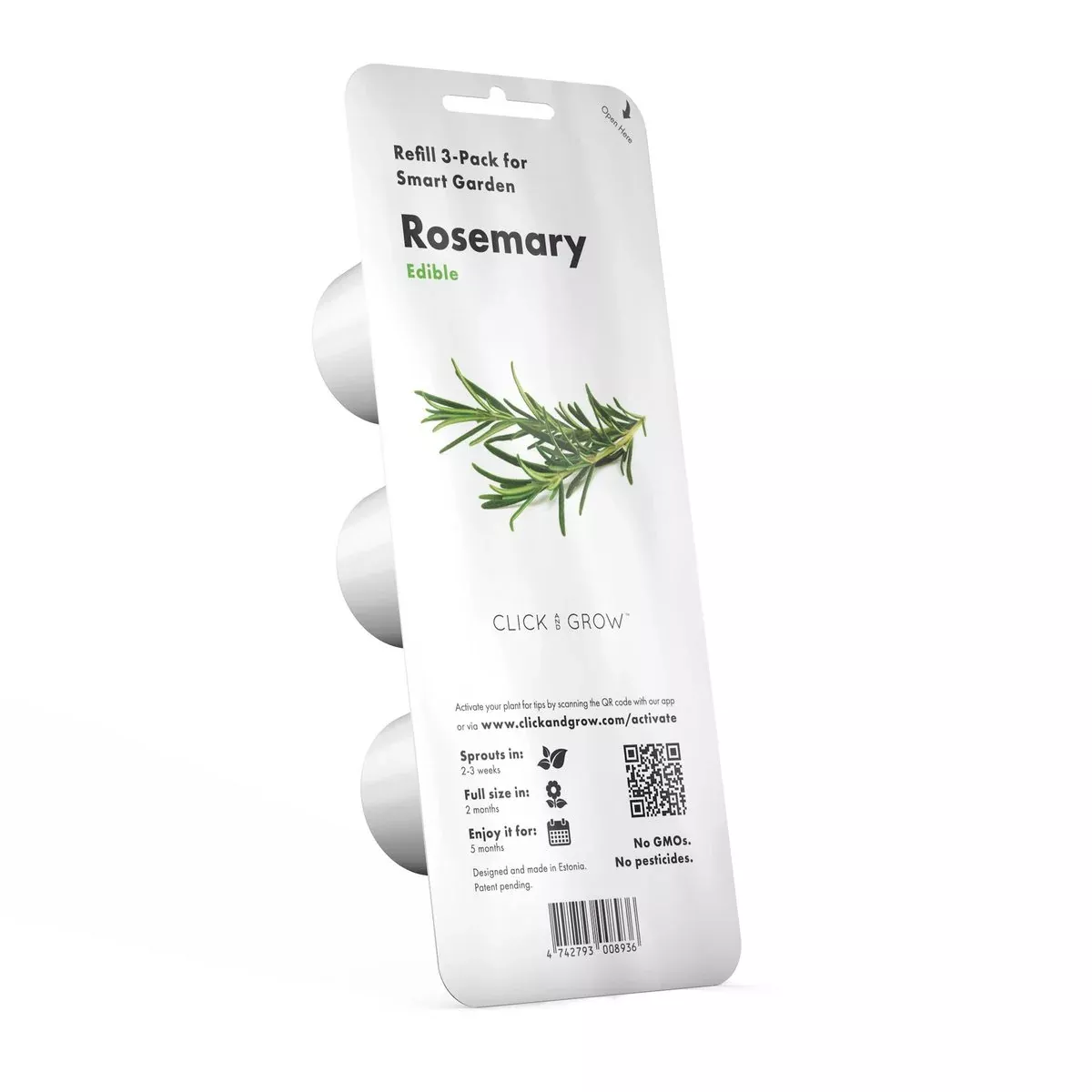 Click & Grow Refill 3-Pack - Rosemary
