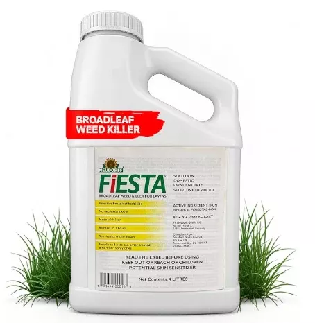 FIESTA - Broadleaf Weed Killer for Lawns 4L