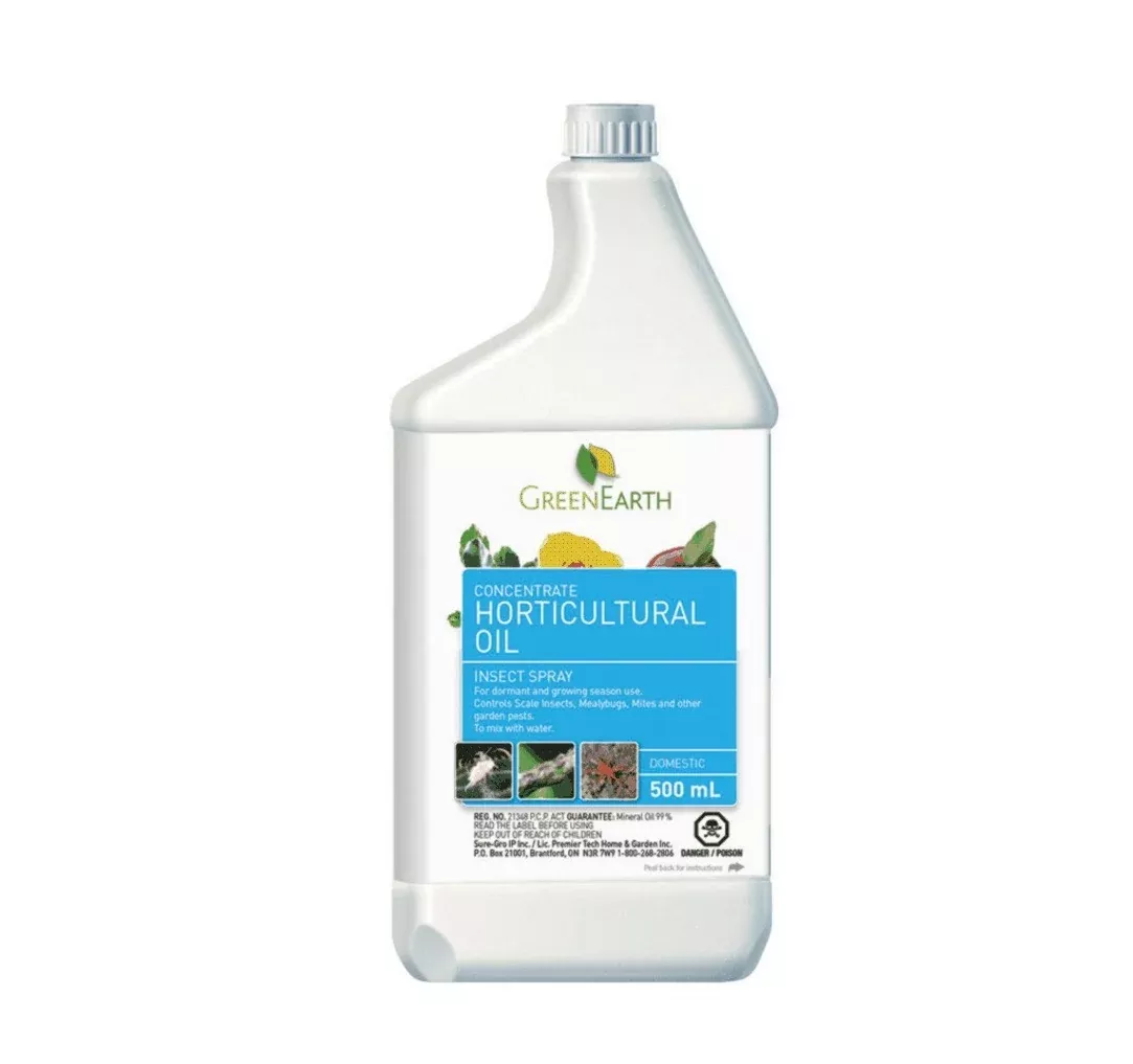 Green Earth Horticultural Oil Insect Spray 500ml Concentrated for Trees and Bushes