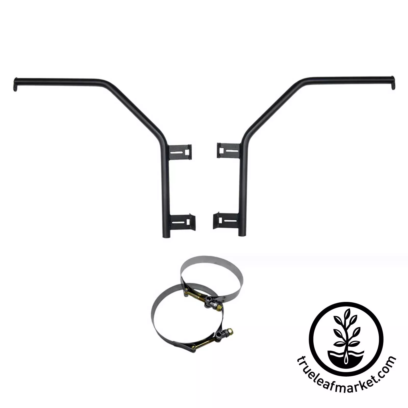 Lamppost Bracket - Round Stock - Double Arm