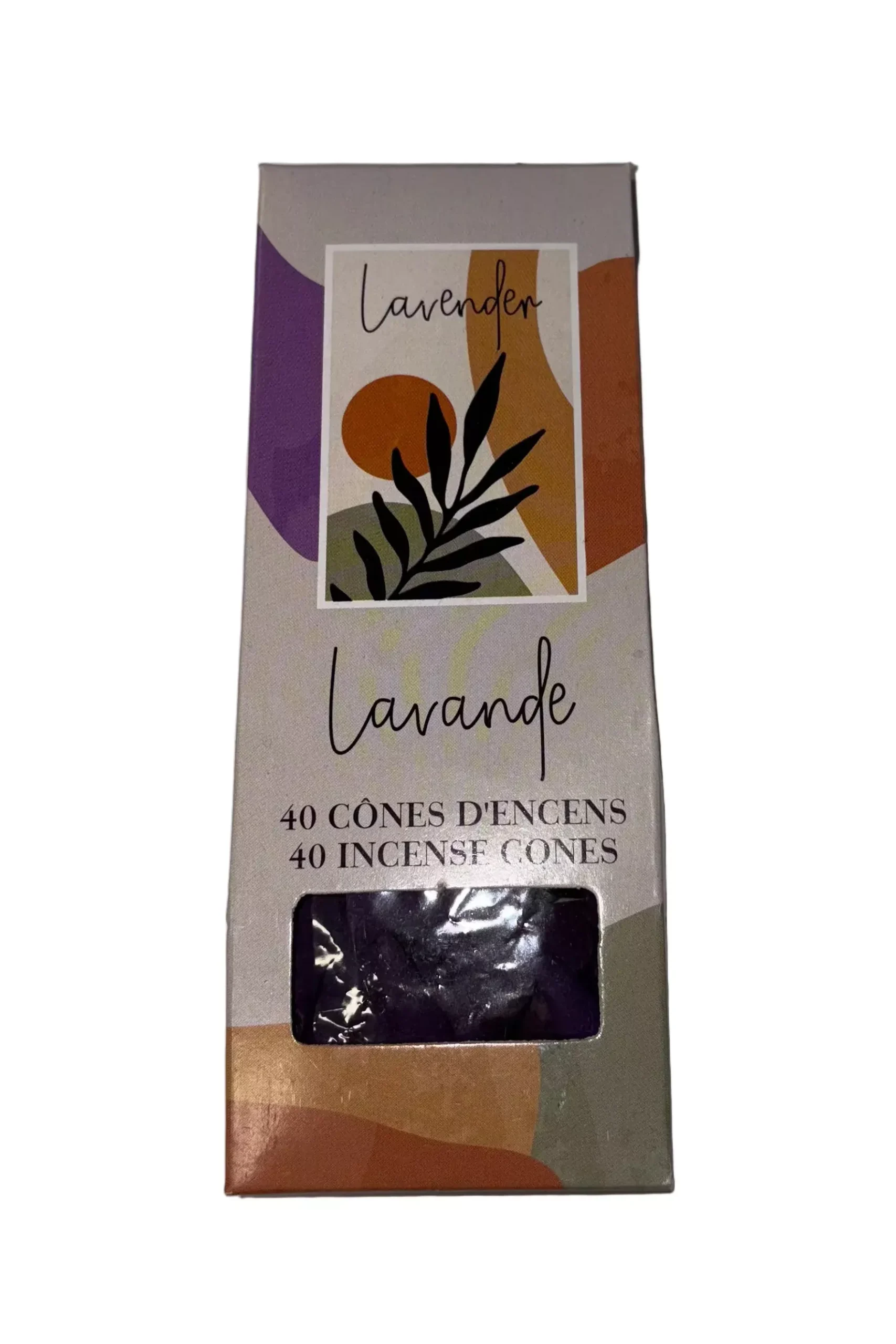 Lavender Incense Cones 40 pcs