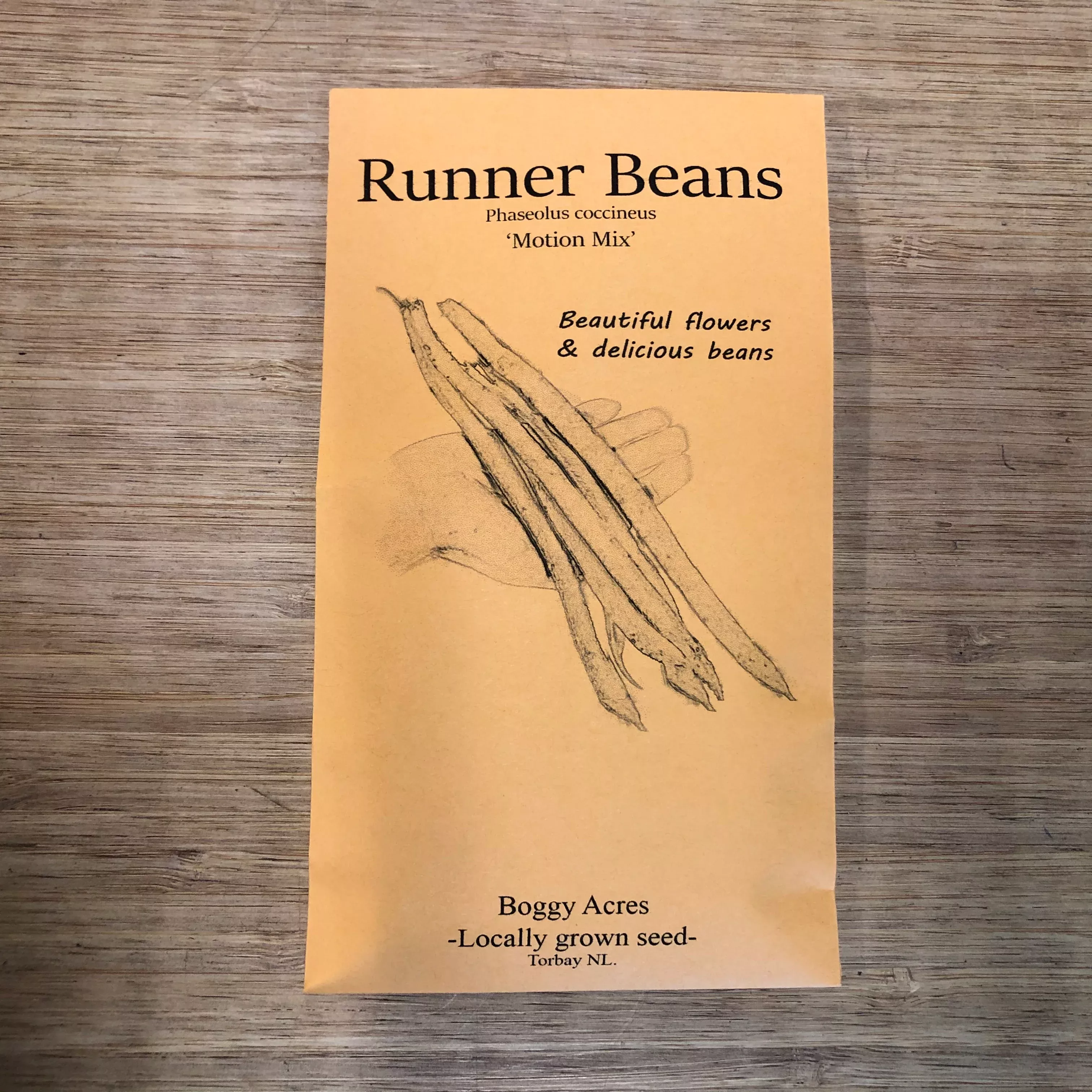LOCAL Runner Beans 'Motion Mix'