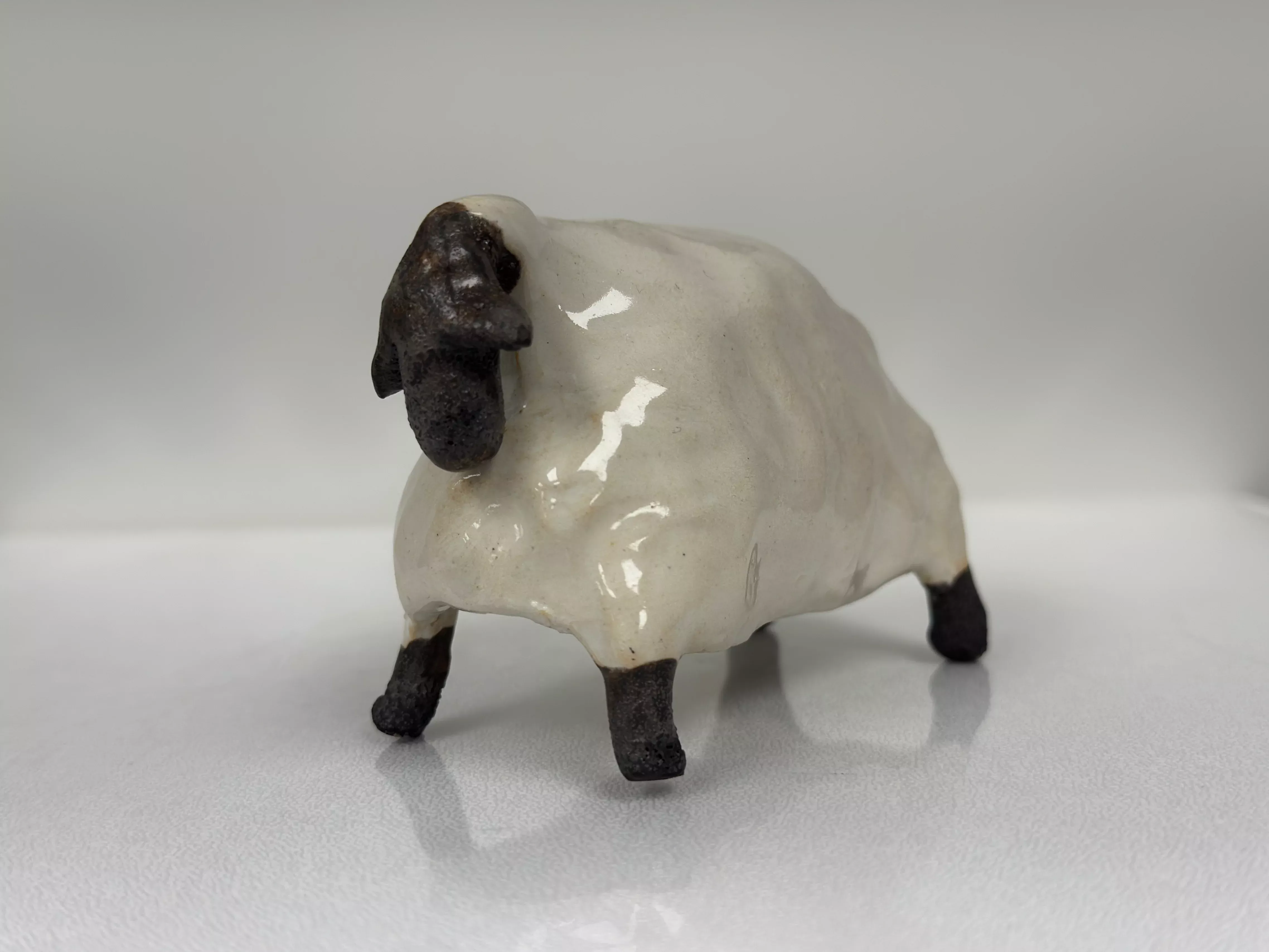 Locally Made Newfoundland Ceramic Sheep “Andrew” – Handmade Gift
