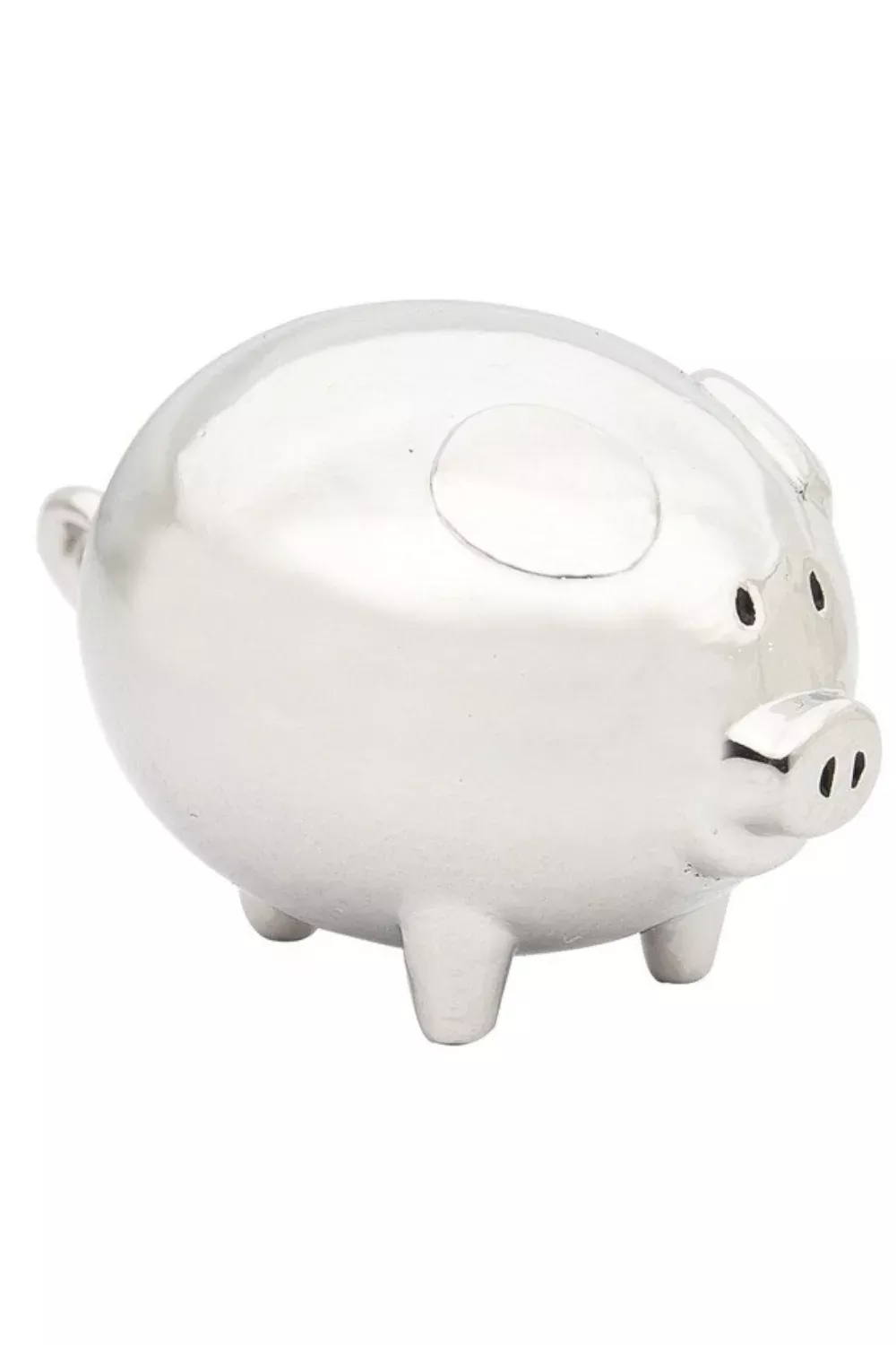 Lucky Little Piggy Charms in a Basket