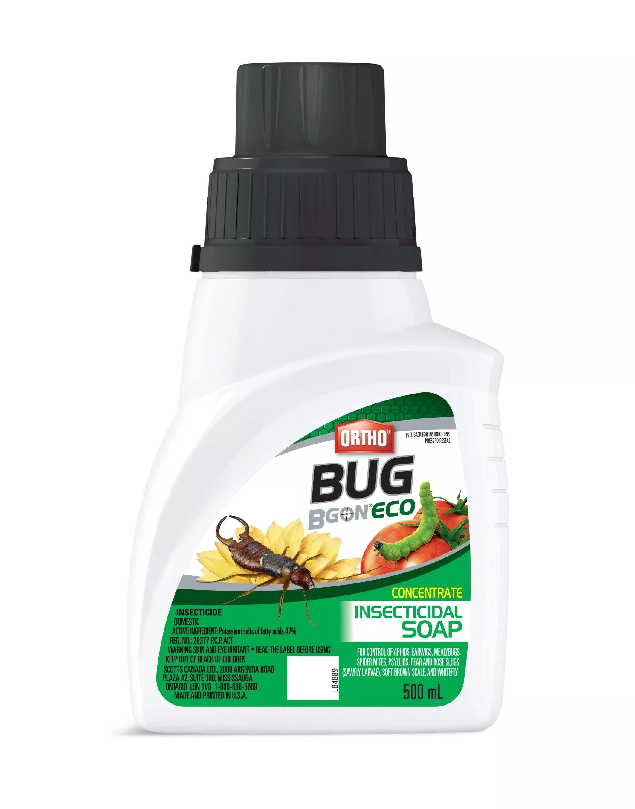 ORTHO BUG B GON ECO INSECTICIDAL SOAP, 500mL