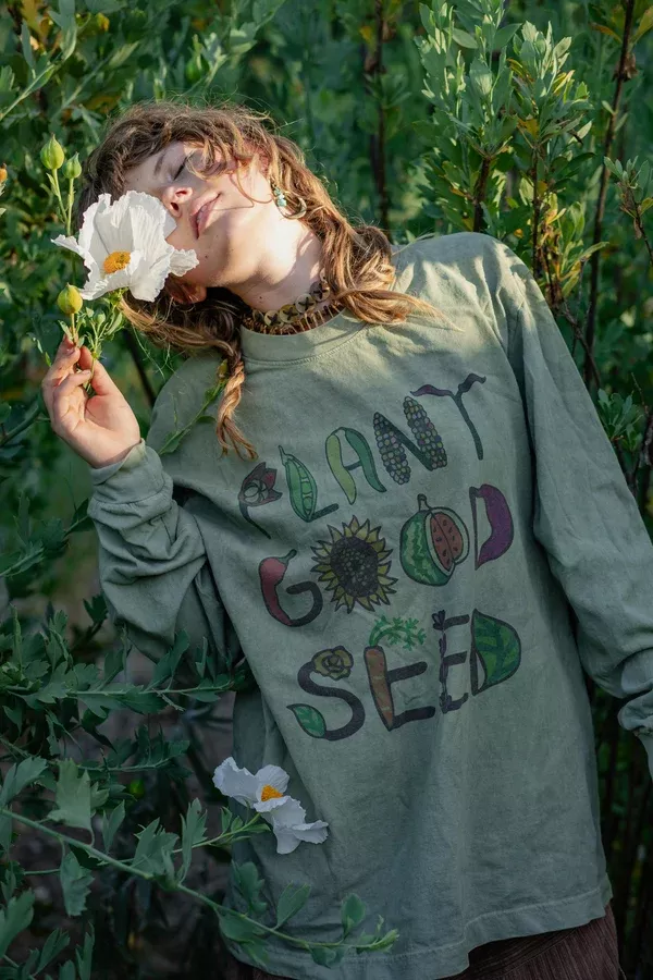 Plant Good Seed x Berbo Long Sleeve Logo Shirt