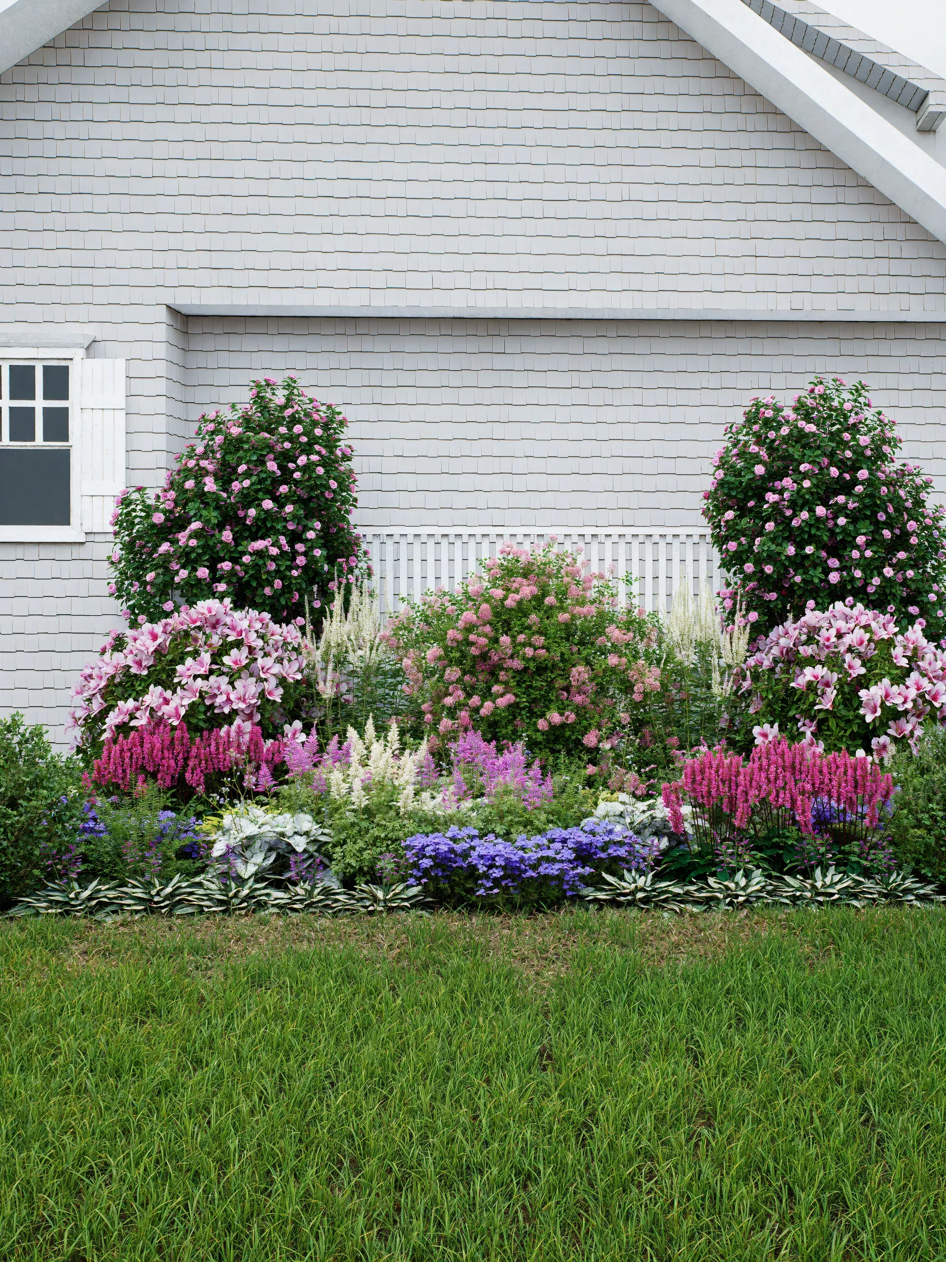 Sampler Shade Garden Plan