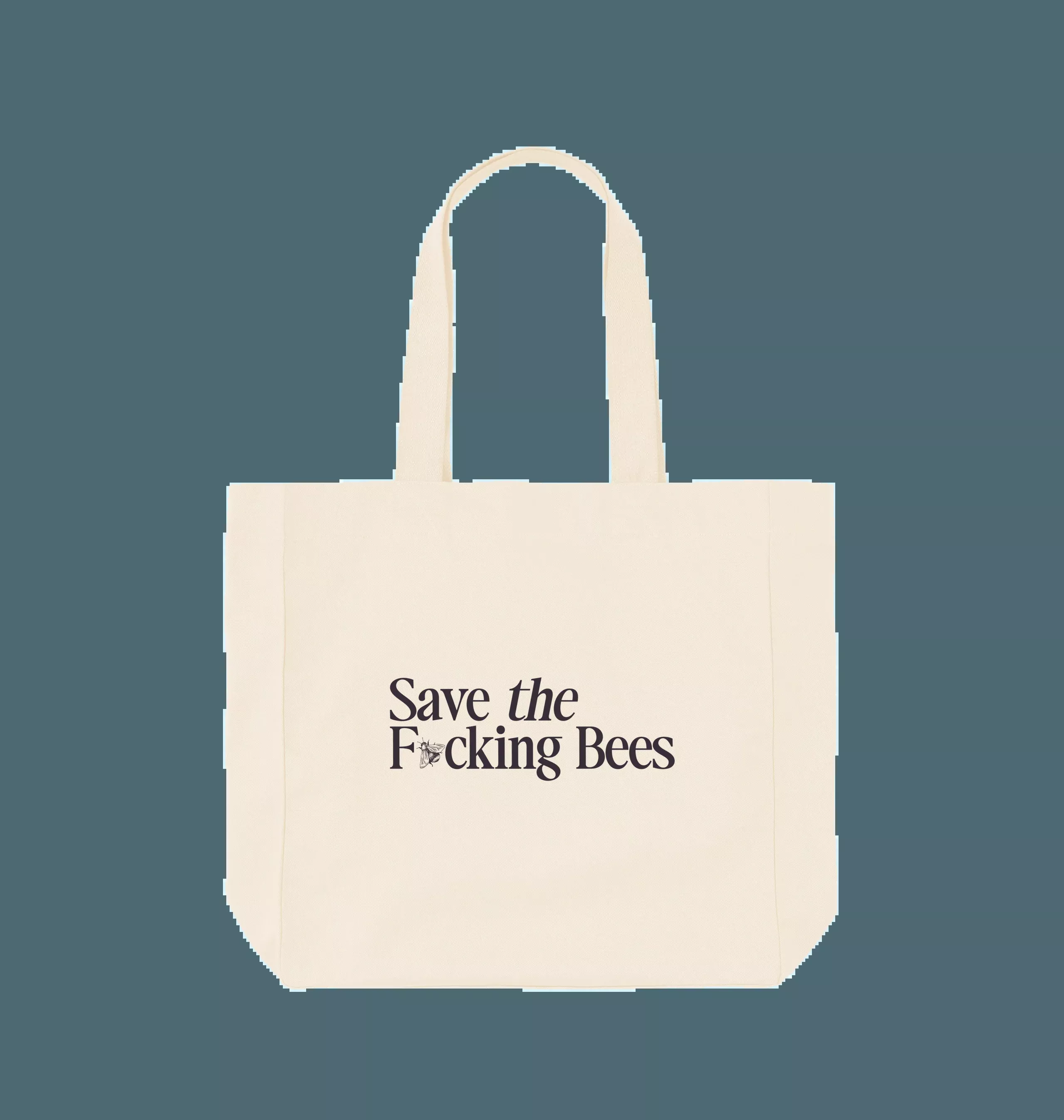 Save The F*cking Bees Shopper Tote