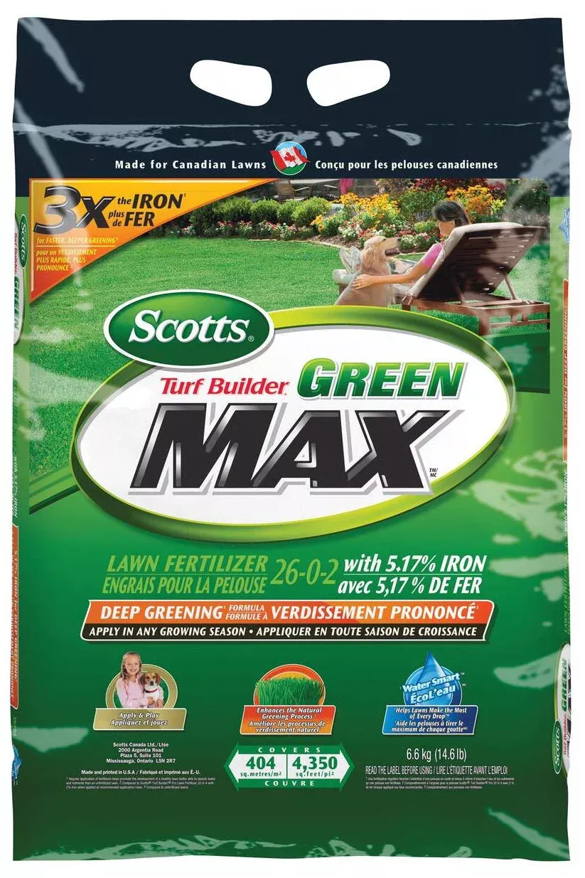 Scott’s turf builder green max 6.6kg
