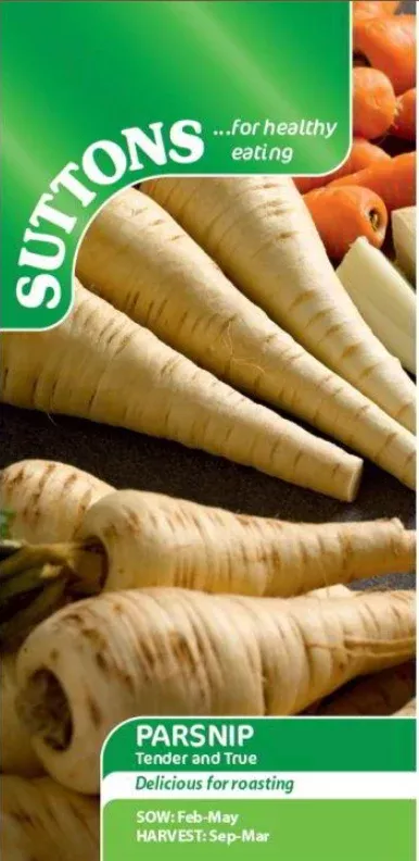 Suttons Seed Tape - Parsnip 'Tender and True'