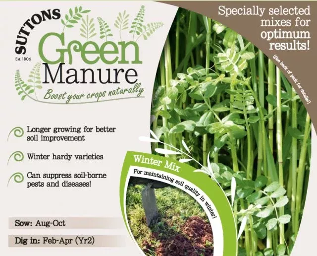 Suttons Seeds - Green Manure Winter Mix