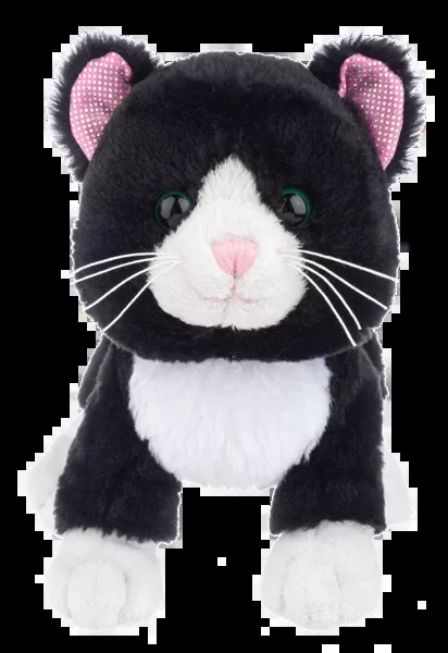 Webkinz - 8.5" BLACK AND WHITE CAT