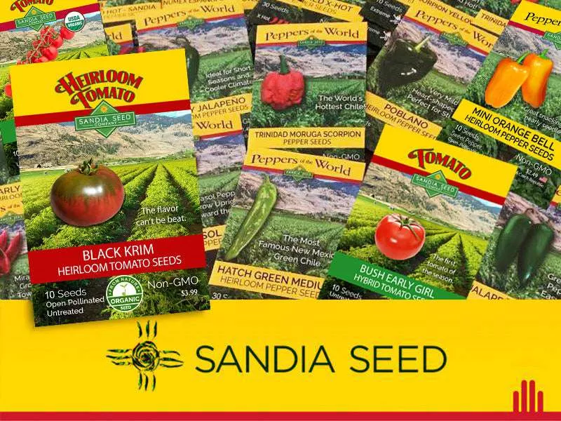 Wholesale Pepper and Tomato Assortment - 45 Varieties - 270 Packets WITHOUT Floor Display