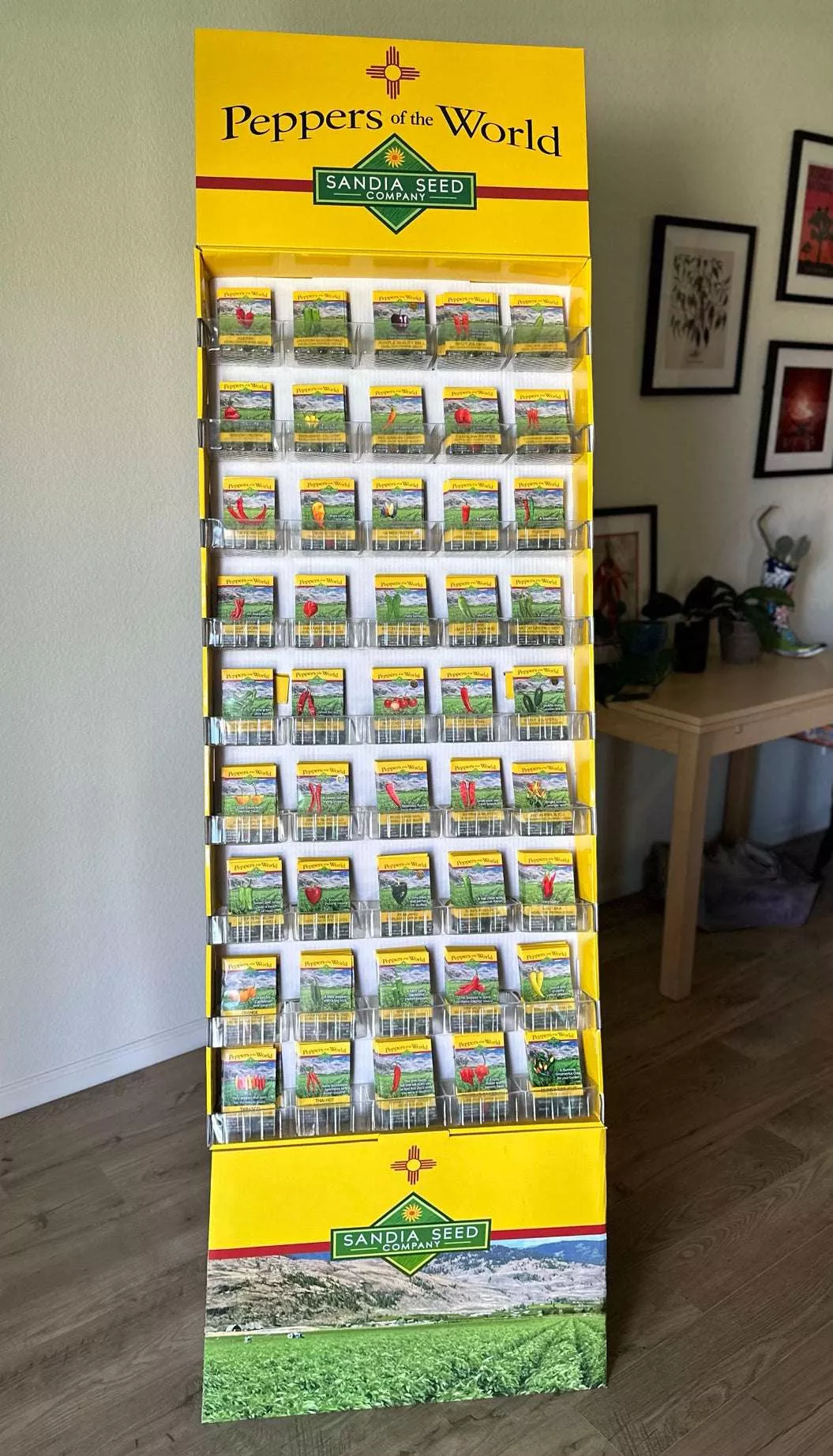 Wholesale Popular Pepper Assortment - 45 Pepper Varieties - 6 each - WITHOUT Floor Display