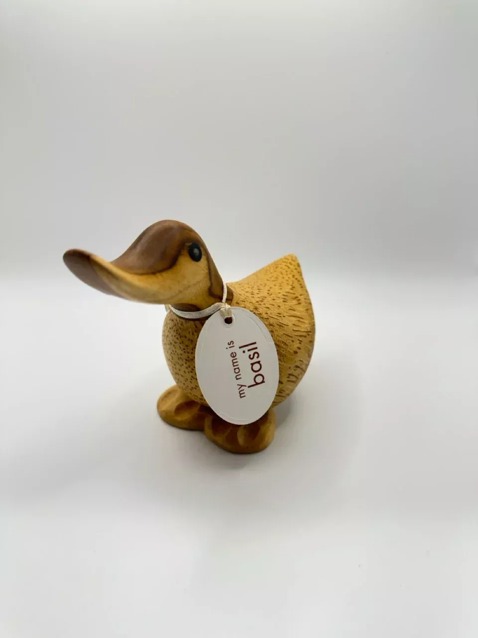 Wooden Duck "Basil"