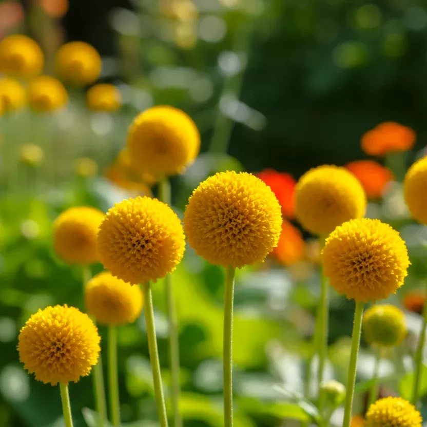 Yellow Billy Button (Craspedia)